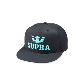 Supra Accessories ABOVE II SNAP BACK Hats Black/Electric | US-87192